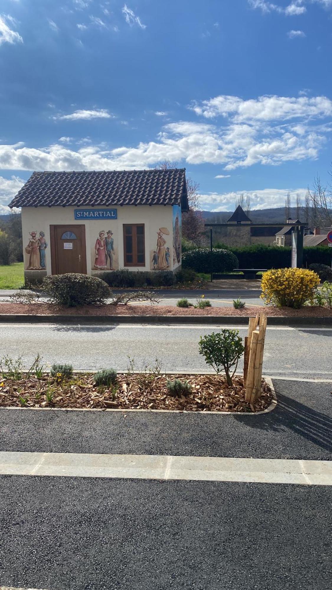 לינה וארוחת בוקר Saint-Martial-d'Albarede Ancien Relais De Poste The Old Post Office מראה חיצוני תמונה